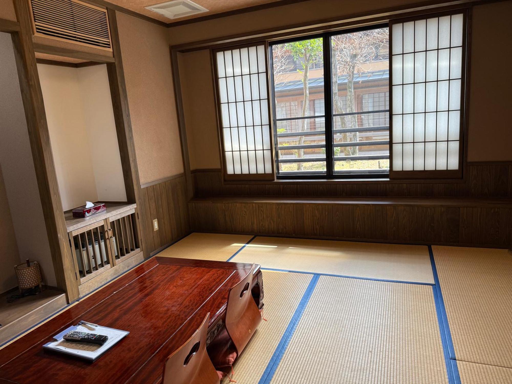 池の山荘 Hotel Yame Exterior foto